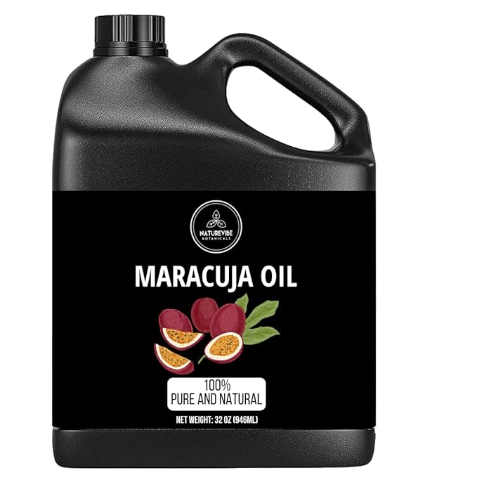 Naturevibe Botanicals Maracuja Oil 32 Ounces | 100% Pure and Natural | Great for Skin Care and Hair Care-FemmiqueWomen