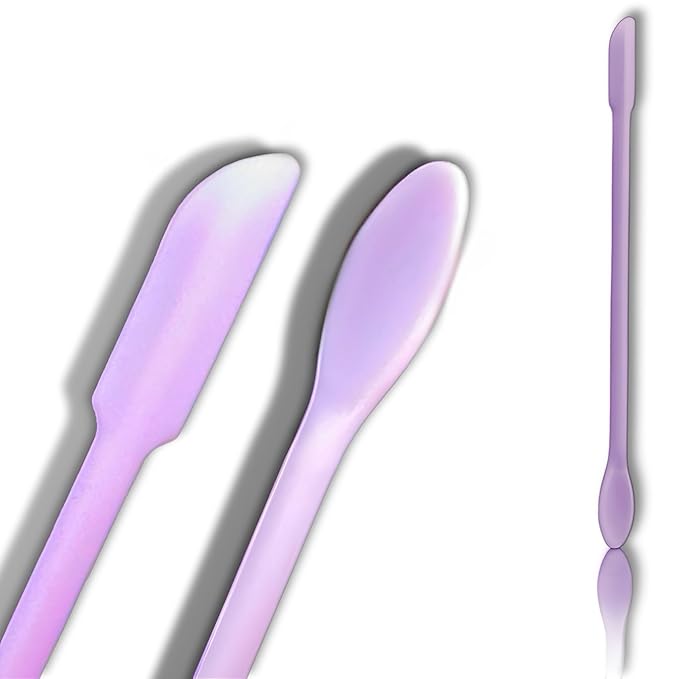 Makeup Brush Set - Flat Foundation Brush, Blender Sponge, Face Spatula, Puff & Heart-Shaped Mixing Palette with Leather Case – Complete Face Makeup Tool Kit for Blending, Foundation & Application-FemmiqueWomen