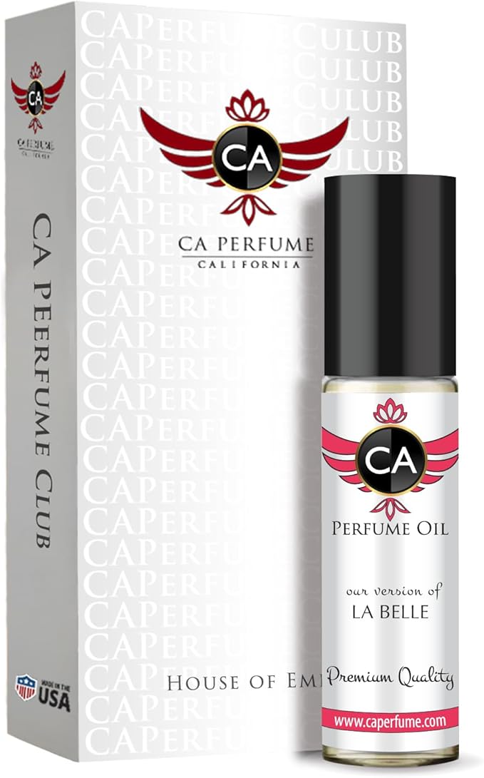 CA Perfume Impression of La Belle for Women Fragrance Body Oil Dupes Roll-On 0.3 Fl Oz/10ml-FemmiqueWomen