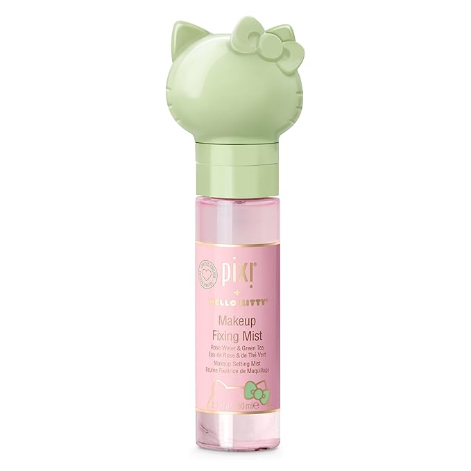 Pixi + Hello Kitty Makeup Fixing Mist |Lightweight Setting Spray | 80 ml / 2.7 fl oz-FemmiqueWomen