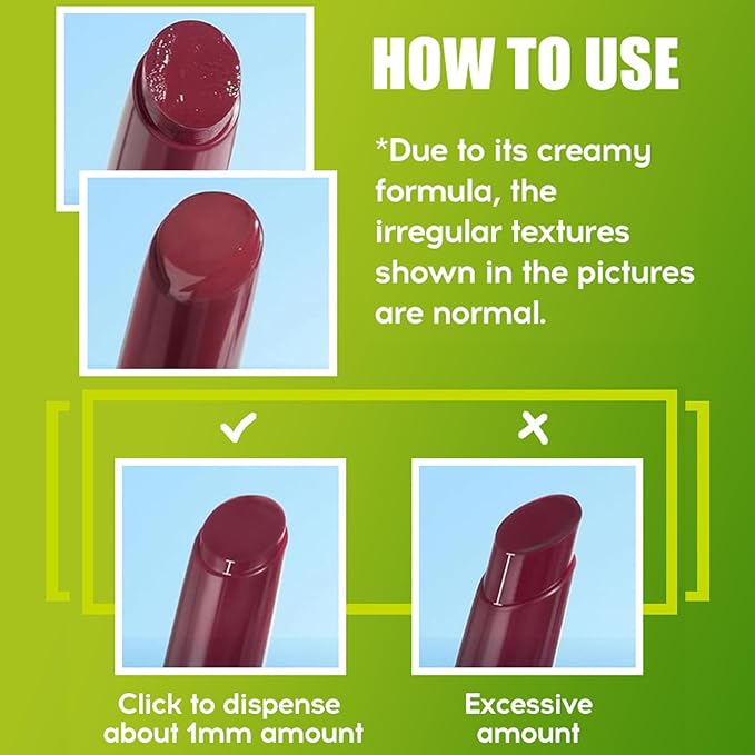 3 Colors Slick Click Lip Balm Set Hydrating Jelly Lipstick Tinted Lip Stain Lip Gloss, Moisturizing, Lightweight, Buildable, Pigmented Vegan Lip Balm, Glossy Lip Makeup for Girls (B)-FemmiqueWomen