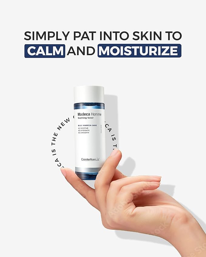 Centellian 24 Homme Soothing Facial Toner with TECA, Centella Asiatica, Vitamin E - Skin Care for Men (5.07 fl oz) by Dongkook Pharmaceutical-FemmiqueWomen