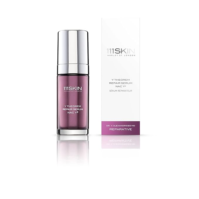 111SKIN Y Theorem Repair Serum NAC Y2 | Reduce Redness & Fine Lines | Restore & Soothe Skin (1.01 oz)-FemmiqueWomen