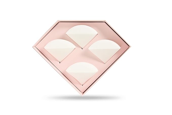 StansOut Beauty Sponge 4-Pack – Streak-Free, Airbrushed Finish | Reusable, Quick-Drying, Latex-Free | Multi-Angle Blending Sponge for Cream, Liquid & Powder | Pro Makeup Applicator-FemmiqueWomen