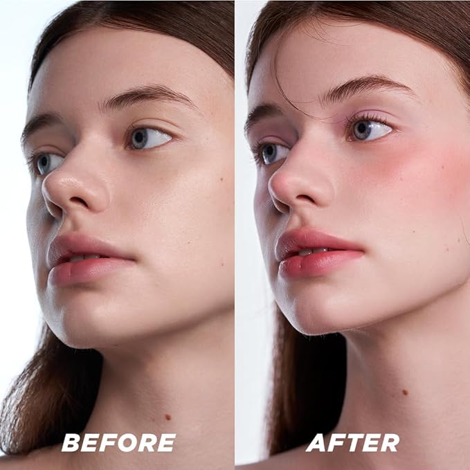 ITY Mood Blush, Blush for Cheeks Makeup,Moisturizing Creamy Blush Dual Funtions, Highly Spreadable, 0.18 oz (5.2g) in Cheer Up-FemmiqueWomen