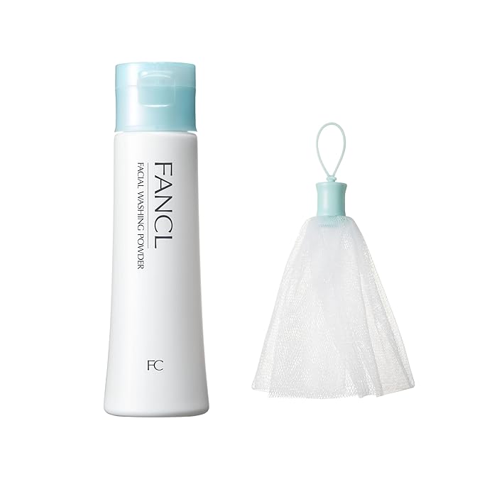 FANCL Facial Cleansing Powder & Foaming Net Set-FemmiqueWomen