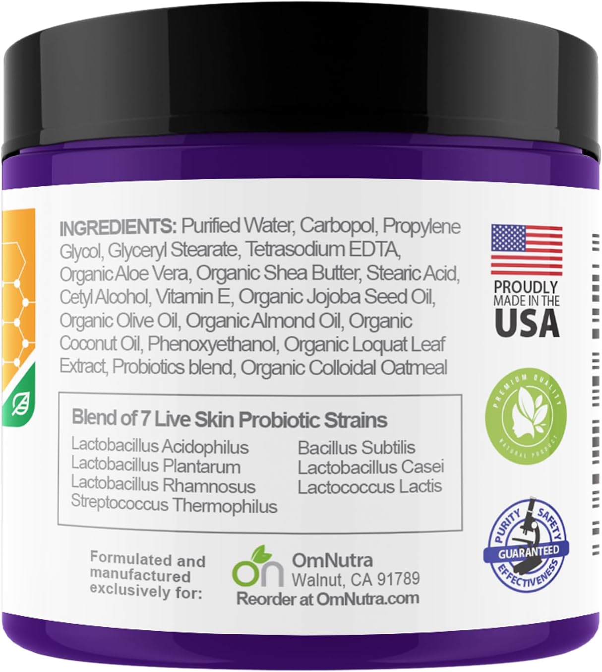 Biwaderm Probiotic Skin Cream - 4OZ Organic Based Topical Probiotics for Skin Care Eczema Treatment Psoriasis Treatment for Folliculitis Treatment Pure Aloe Vera Gel 4oz-FemmiqueWomen