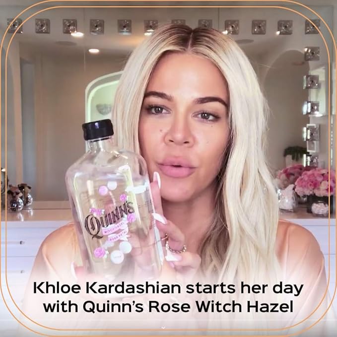 Quinn’s Rose Water - Hydrating Facial Toner Spray, Rosewater for Hair, Skin & Face Mist, 8 Ounce-FemmiqueWomen