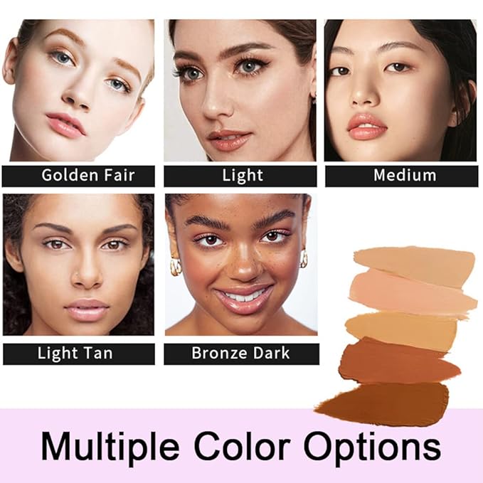 12 Color Correcting Concealer Palette With Concealer Brush, Cream Contouring Makeup Kit, Tattoo Concealer, Corrects Dark Circles Red Marks Scars Light Mediumor creamy concealer B1-FemmiqueWomen
