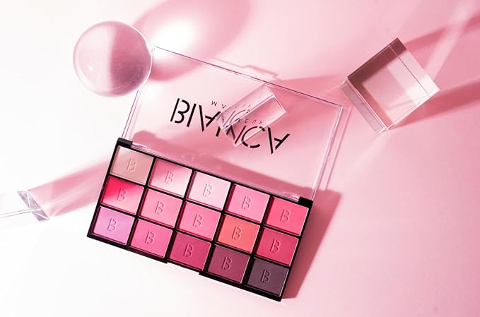 15 Colors Eyeshadow Palette | Versatile Range for Unlimited Eye Looks. (Rose)-FemmiqueWomen