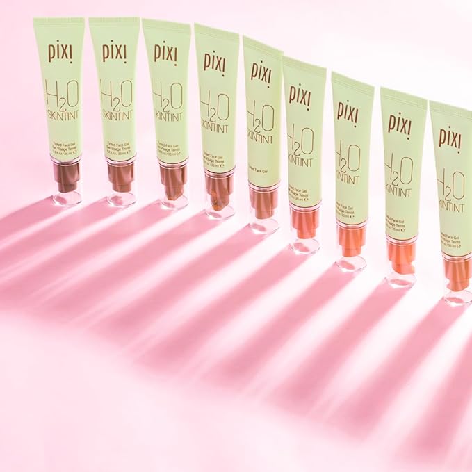 Pixi Beauty H2O SkinTint Tinted Face Gel, 1.2 fl oz / 35 ml, Cream-FemmiqueWomen