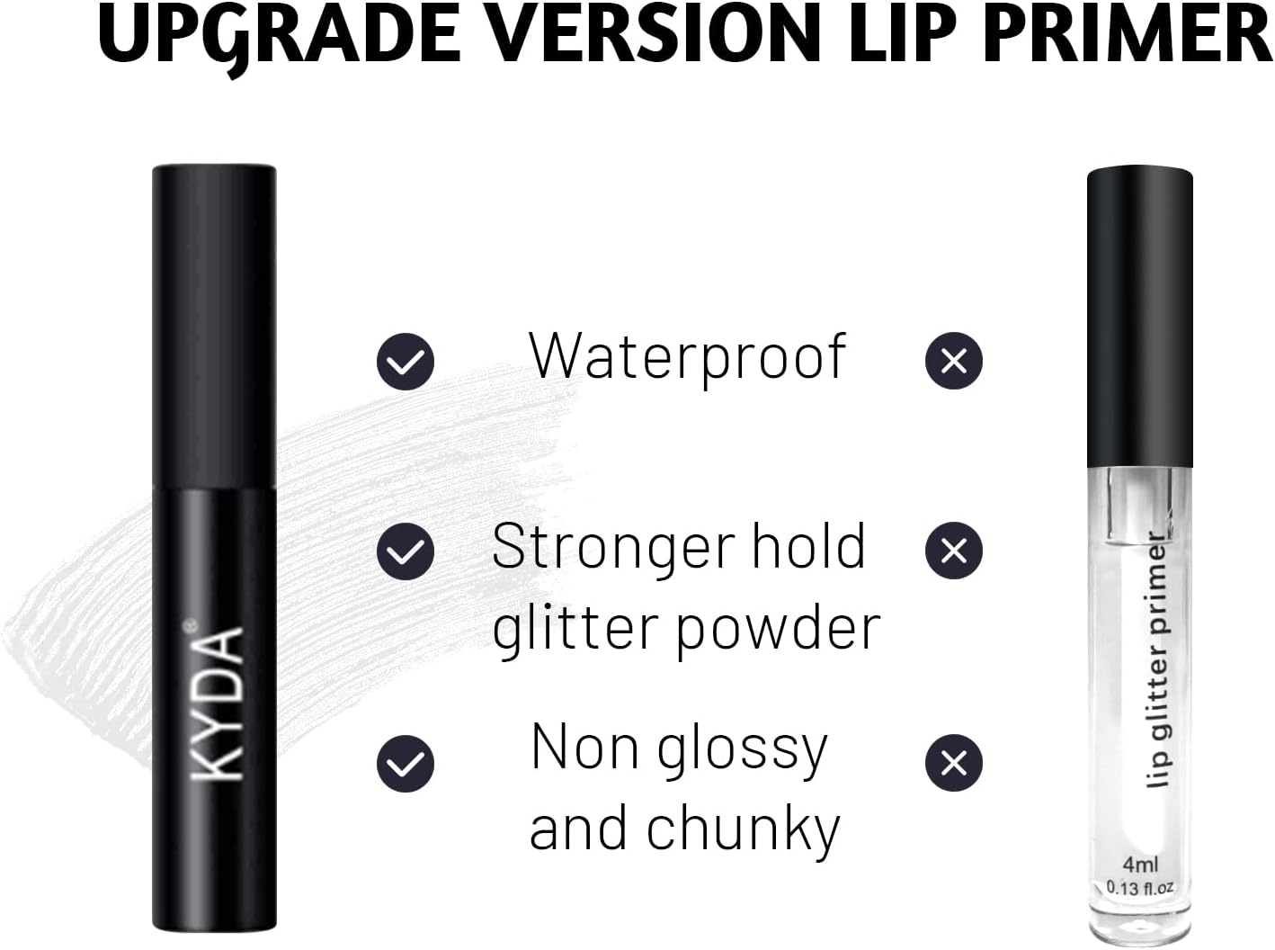 3 Colors Glitter Lip Kit, Diamond and Glitter Metallic Lip Powder with Lip Primer, Waterproof Long Lasting & Smudge Proof, Shimmer Sparkly Glitter Lip Cosmetic without Sticky Flake Off Set A-FemmiqueWomen