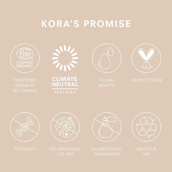 KORA Organics Noni Glow Hydrating Face Oil with Rosehip, Gua Sha Oil, Certified Organic, Cruelty Free, 0.34 fl oz - Face Care Beauty Products for Women-FemmiqueWomen