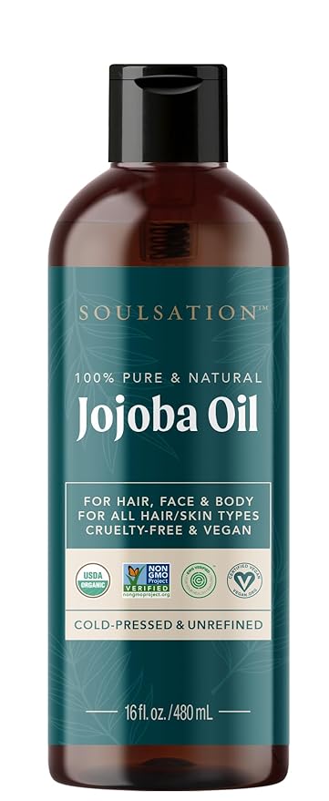 Organic Jojoba Oil for Skin, Hair & Face (16oz) | 100% Pure, Natural Cold Pressed-FemmiqueWomen