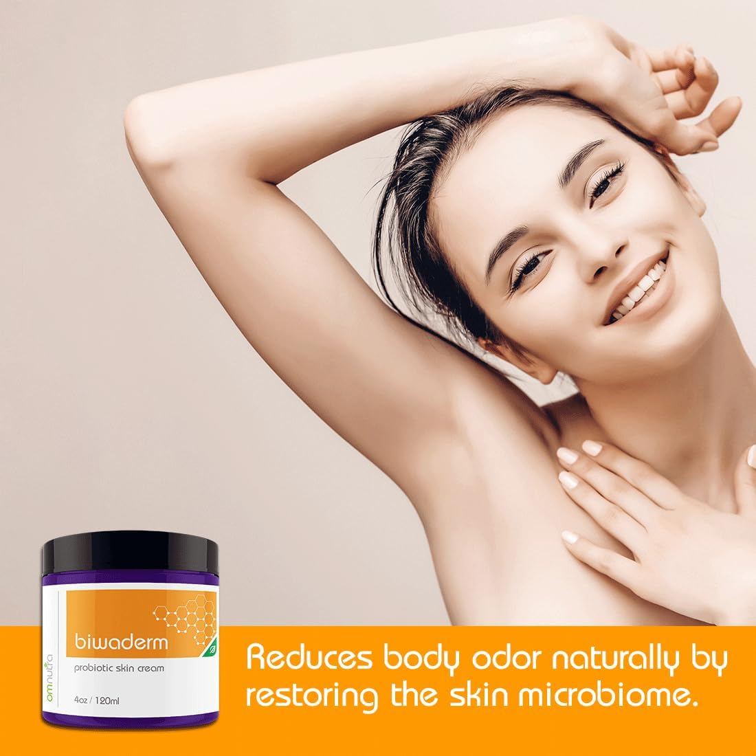 Biwaderm Probiotic Skin Cream - 4OZ Organic Based Topical Probiotics for Skin Care Eczema Treatment Psoriasis Treatment for Folliculitis Treatment Pure Aloe Vera Gel 4oz-FemmiqueWomen