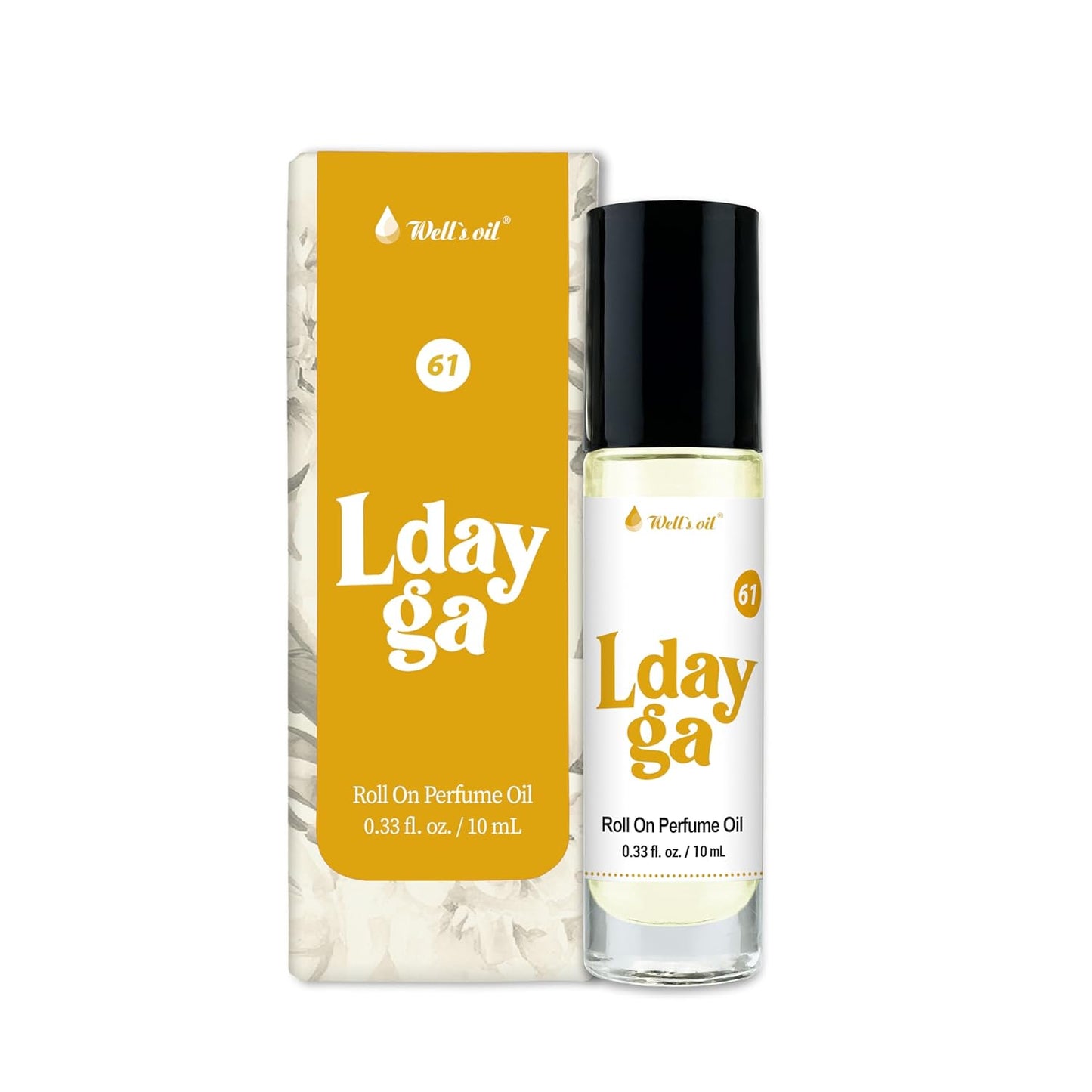Well's Oil Roll-On Perfume Oil (Lady Ga) | Apricot Notes | Long-Lasting | Paraben-Free | 0.33 Fl Oz / 10 ml-FemmiqueWomen