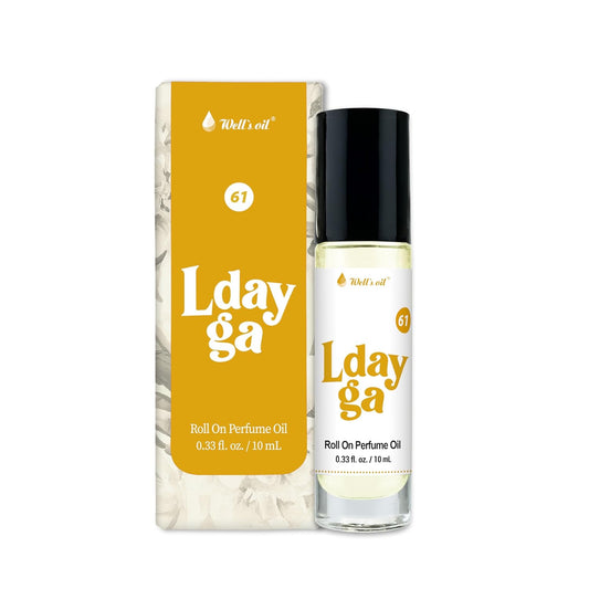Well's Oil Roll-On Perfume Oil (Lady Ga) | Apricot Notes | Long-Lasting | Paraben-Free | 0.33 Fl Oz / 10 ml-FemmiqueWomen