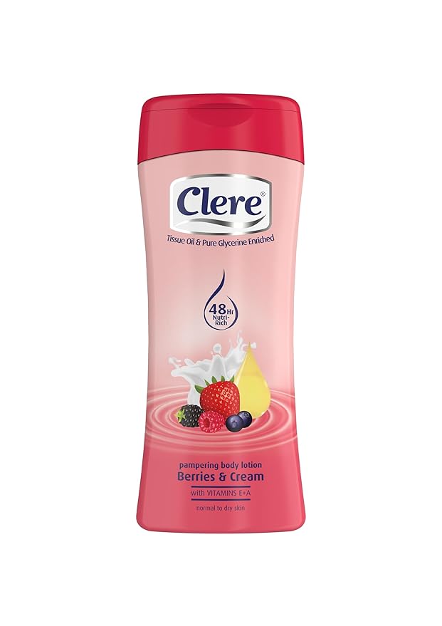 CLERE Body Lotion - Berries & Cream - 400mL-FemmiqueWomen