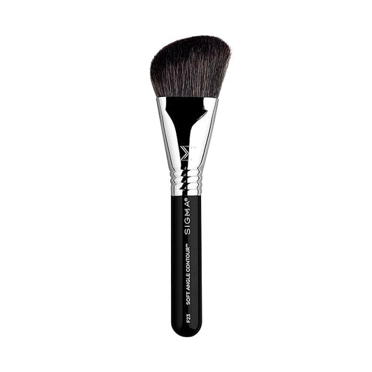 Sigma Beauty Professional F23 Soft Angled Contour™ synthetic Face Makeup Brush with SigmaTech® fibers for Contouring, Sculpting and Highlighting-FemmiqueWomen