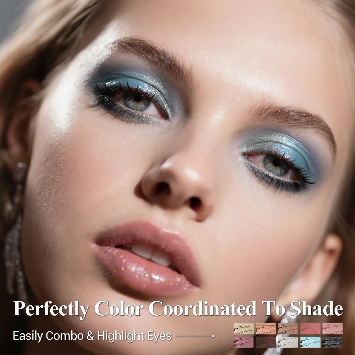 10PCS Neutral Eyeshadow Stick Makeup Set, Matte Cream Eye Shadow Eyeliner Brightener Pencil Crayon - J1 Mint Chocolate-FemmiqueWomen