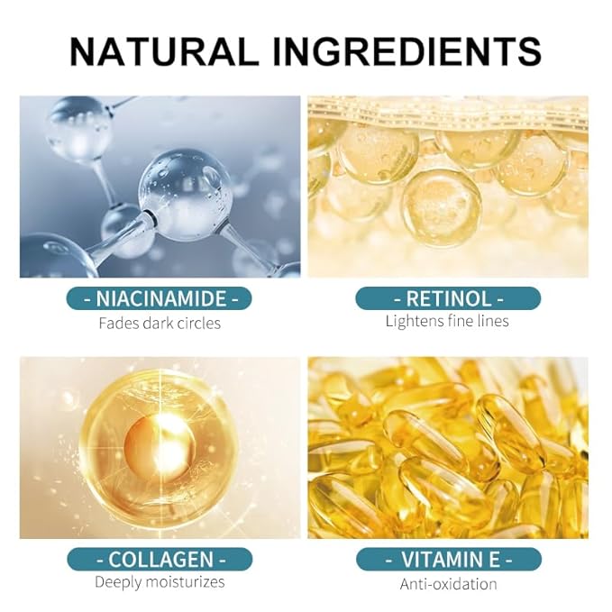 Retinol & Collagen Face Cream – Anti-Aging Moisturizer for Wrinkles & Fine Lines | Hyaluronic Acid & Peptides | Hydrates & Restores Skin Elasticity-FemmiqueWomen