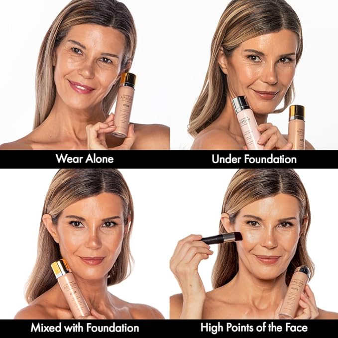 Jerome Alexander MagicMinerals AirGlow Tinted Highlighting Night Mist, Illuminating Airbrush Tinted Moisturizer Spray | 2PC | Bronze Glow-FemmiqueWomen