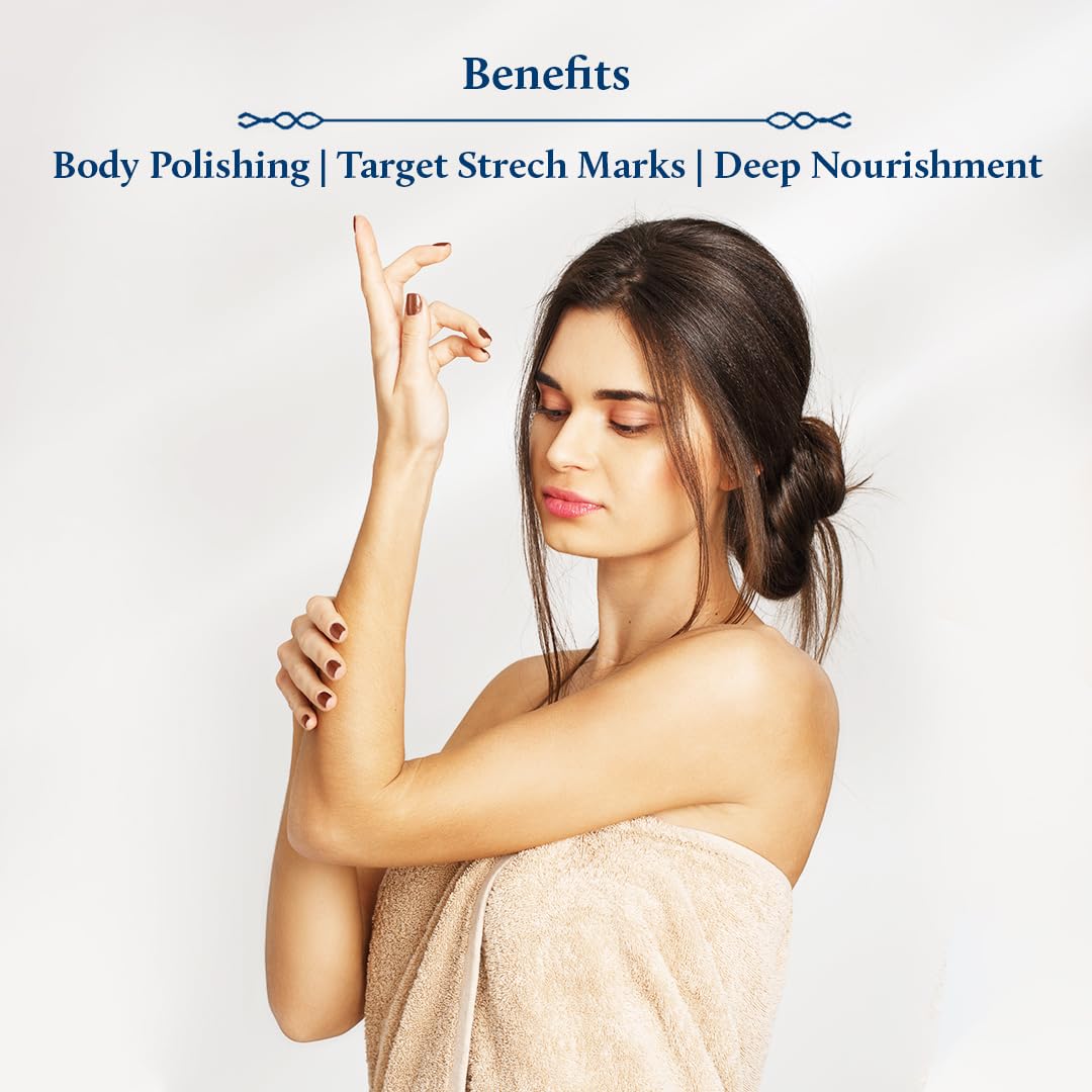 Blue Nectar Kumkumadi Body Oil for Glowing Skin | Moisturizing Body Oil for Dry Skin with Relaxing Aroma | Plant Based Body Oil for Women & Men (12 Herbs, 6.76 fl oz)-FemmiqueWomen