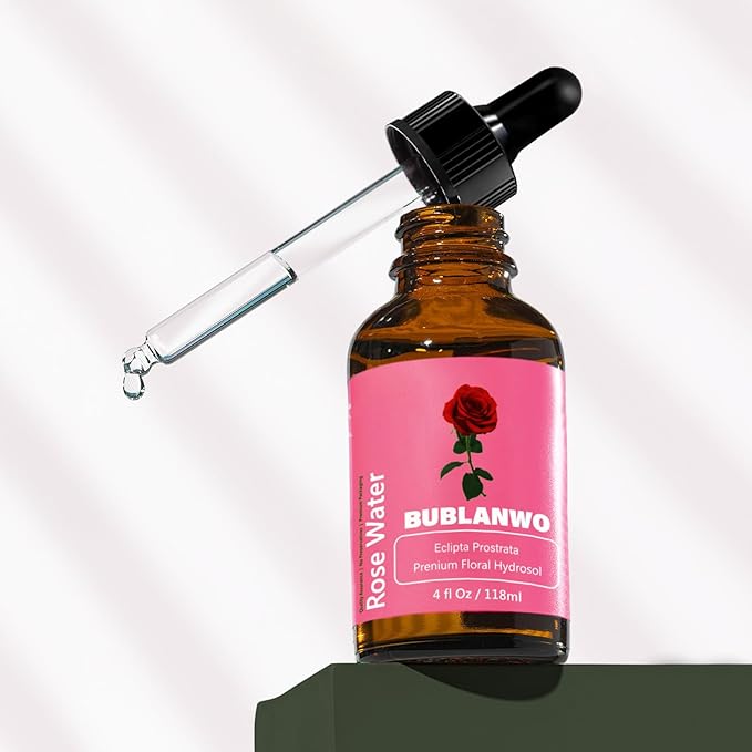 Organic Rose Water Toner Spray for Face, Skin Care, Soaps, Skin Hydration, Bath Facial Mist Toner 118 ml-FemmiqueWomen