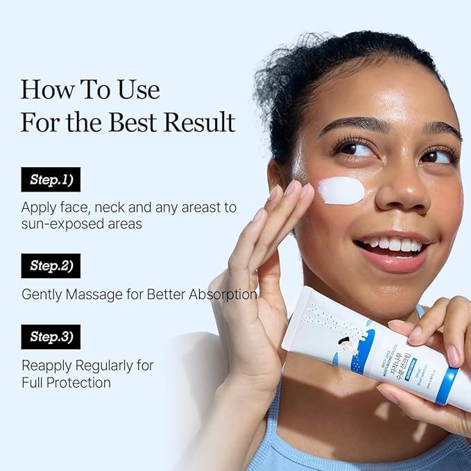 ROUND LAB Birch Juice Moisturizing UV LOCK SPF 45 | NBC No1 SPF, Glow Sunscreen for Daily Skincare, Non-toxic, UV Protection, Lightweight, Oil-Free, Organic, Korean Sunscreen (1.69 Fl Oz)-FemmiqueWomen