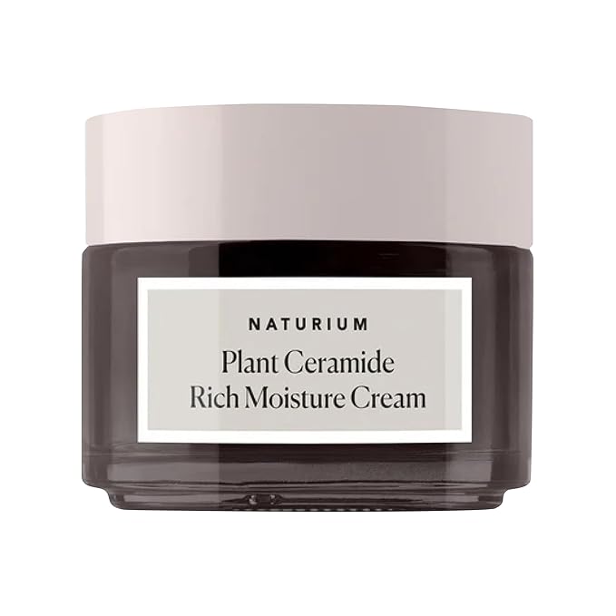 Naturium Plant Ceramide Rich Moisture Cream Jumbo, Hydrating & Anti-Aging Skincare, 3.5 oz-FemmiqueWomen