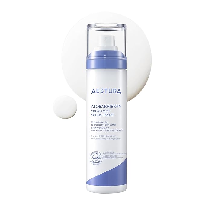 AESTURA ATOBARRIER365 Cream Mist with 10,000ppm Ceramides | Moisture Barrier Support, Ultra-Fine Moisturizing Mist, Suitable for Dry Skin, 120ML / 4.06 fl.oz.-FemmiqueWomen