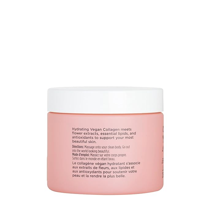 Pacifica Beauty | Vegan Collagen Body Butter | Hydrating, Nourishing, Moisturizer | Long-Lasting Hydration | Cream Lotion for Dry Skin | Light Floral Scent | Paraben Free | Vegan + Cruelty Free-FemmiqueWomen