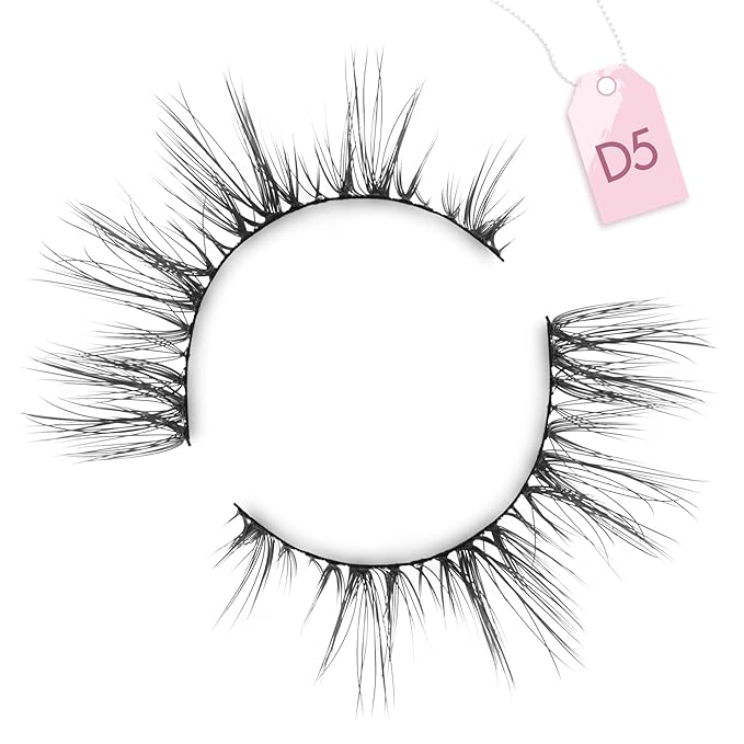 Onlyall Cat Eye Lashes Natural Lashes False Eyelashes Fox Eye Lashes False Lashes 7 Pairs D5-FemmiqueWomen
