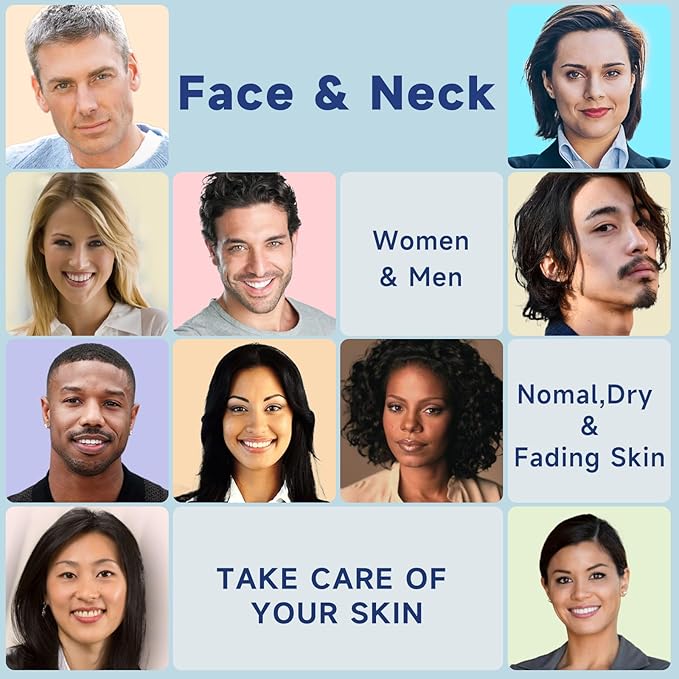 Retinol Cream for Face, Collagen Neck Creams for Tightening and Firming, Anti Aging Day & Night Facial Moisturizer for Women & Men, Instant Face Lift Wrinkle Cream 2-Pack-FemmiqueWomen