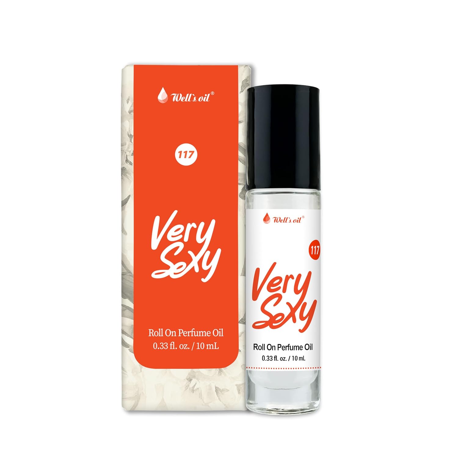Well's Oil Roll-On Perfume Oil (Very Sexy) | Sweet & Woodsy Notes | Long-Lasting | Paraben-Free | 0.33 Fl Oz / 10 ml-FemmiqueWomen