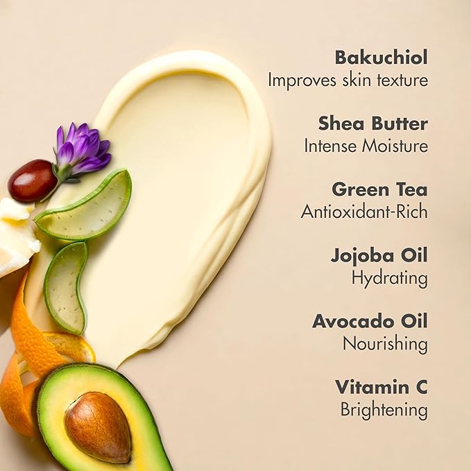 Ebanel Retinol Cream for Face 3.5 oz, Moisturizer with Collagen, Peptides, Ceramides, Hyaluronic Acid, Vitamin C & B5, Firming Anti Aging Face Cream for Wrinkles, Fine Lines, Dark Spots, Day & Night-FemmiqueWomen