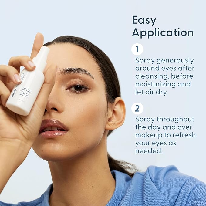 twenty/twenty Easy On The Eyes – 0.02% Hypochlorous Acid Spray to Cleanse Eyelashes – Reduce Eyelid Irritation – Safe for Sensitive Skin – Ophthalmologist Developed–Vegan, Clean Ingredients – 60ml-FemmiqueWomen