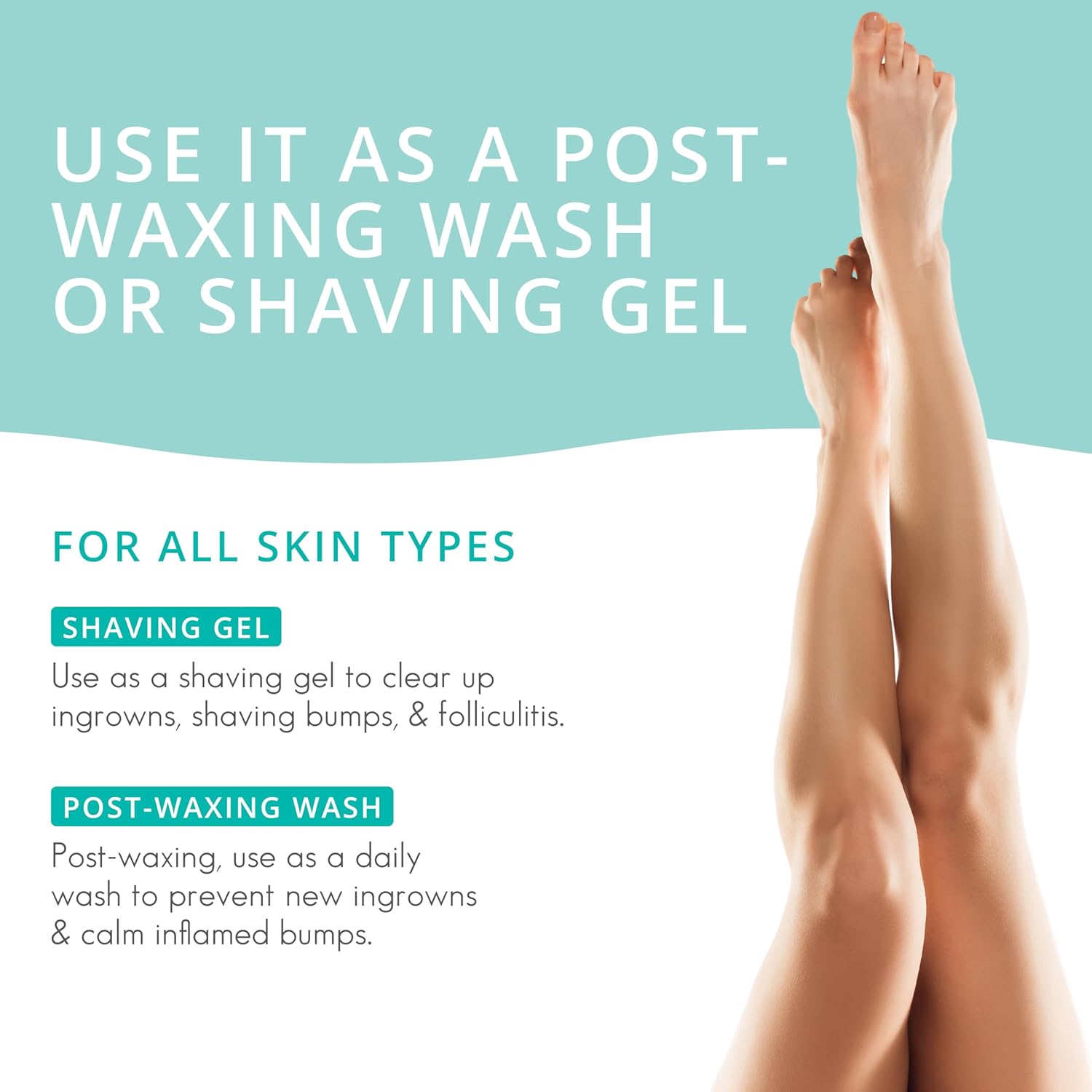 Face & Body Wash [6.7 Fl Oz] Skin Care for Acne and Folliculitis-Prone Skin - Gentle Everyday Exfoliating Cleanser with Mandelic Acid and Botanicals-FemmiqueWomen