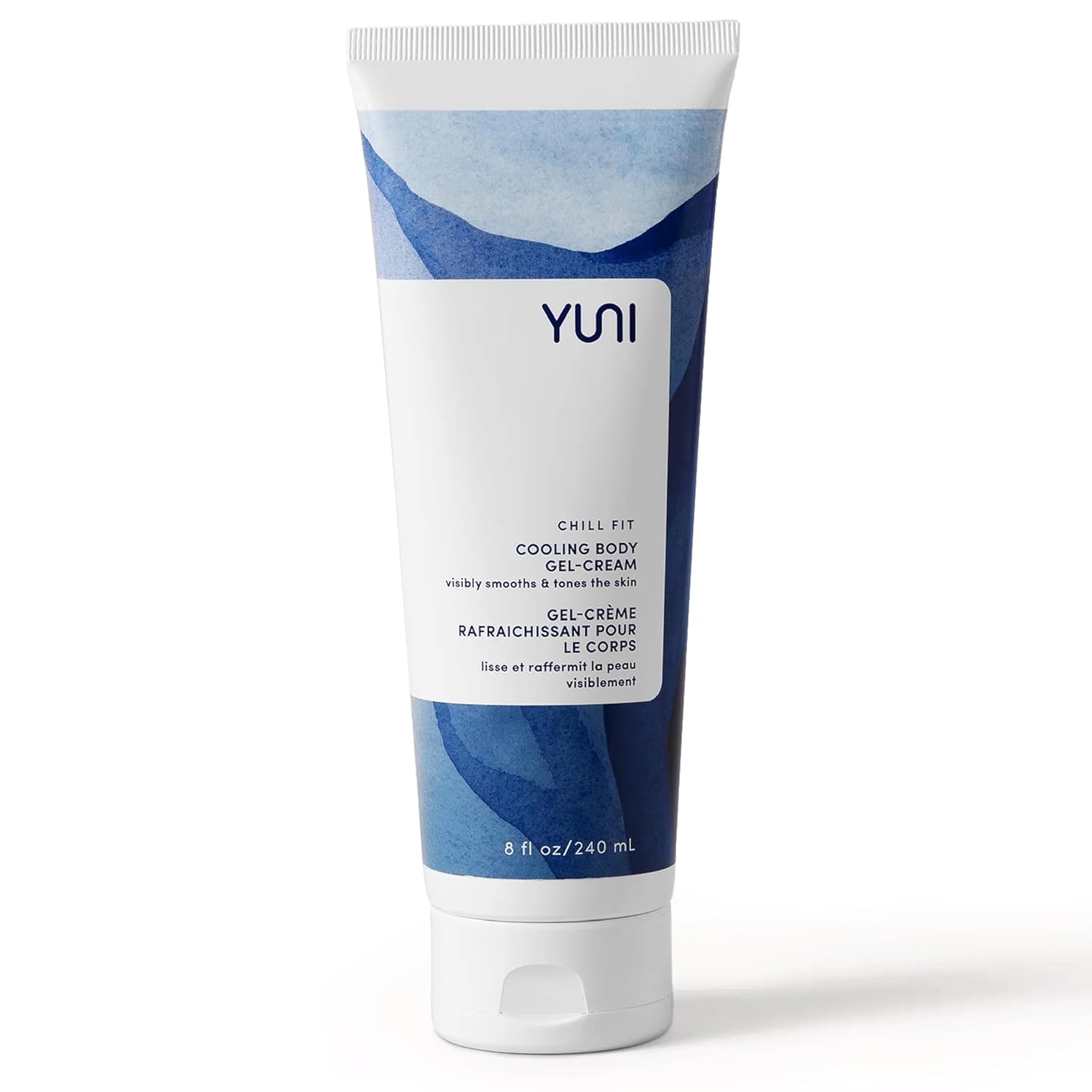 YUNI Beauty Body Gel-Cream – Hydrating Skincare – Cooling Gel – Tones & Firms – Soothing Cream – Post-Workout Body Cream & Moisturizer – Vegan – 8 fl oz-FemmiqueWomen
