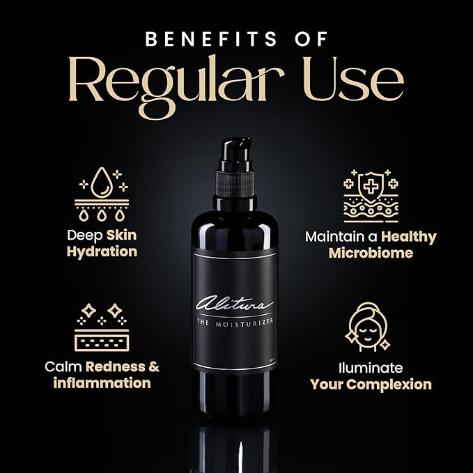 Alitura Naturals Face Moisturizer for Men & Women – 50ml Daily Hydrating Cream with Aloe Vera, Bee Propolis, Sea Buckthorn, & Honey – Anti-Aging, Soothing, Non-GMO, USA Made-FemmiqueWomen