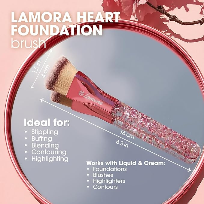 Blending Liquid Makeup Foundation Brush - Kabuki Contour Brush, Face Buffing Brush With Pro Quality Synthetic Dense Bristles For Stippling Mineral Cream, Powder, Blush-FemmiqueWomen