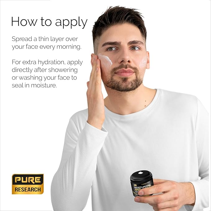 Men's Face Cream Moisturizer - Anti-Aging Cream For Men, Collagen, Retinol & Hyaluronic Acid - Day & Night - Facial Skin Care- Anti Wrinkle 1.7 oz-FemmiqueWomen