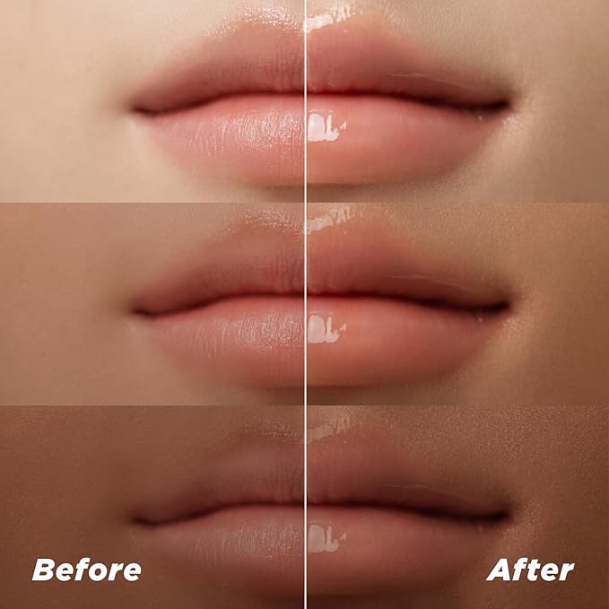 ITY Gel Lip Balm for Lip Repair - 4 Natural Extracts, Reducing Fine Lines, Hydrating, and Enhancing Glossiness - Versatile Use for Daily Care, Nighttime Repair, and Makeup Priming-FemmiqueWomen