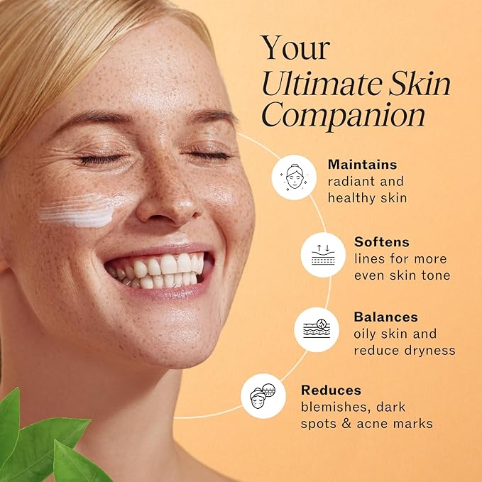 LilyAna Naturals Face and Neck Moisturizer for Women and Men - Moisturizer Face and Neck Cream for Dry Skin and Dark Spot Brightening (Super C, 1.7oz)-FemmiqueWomen