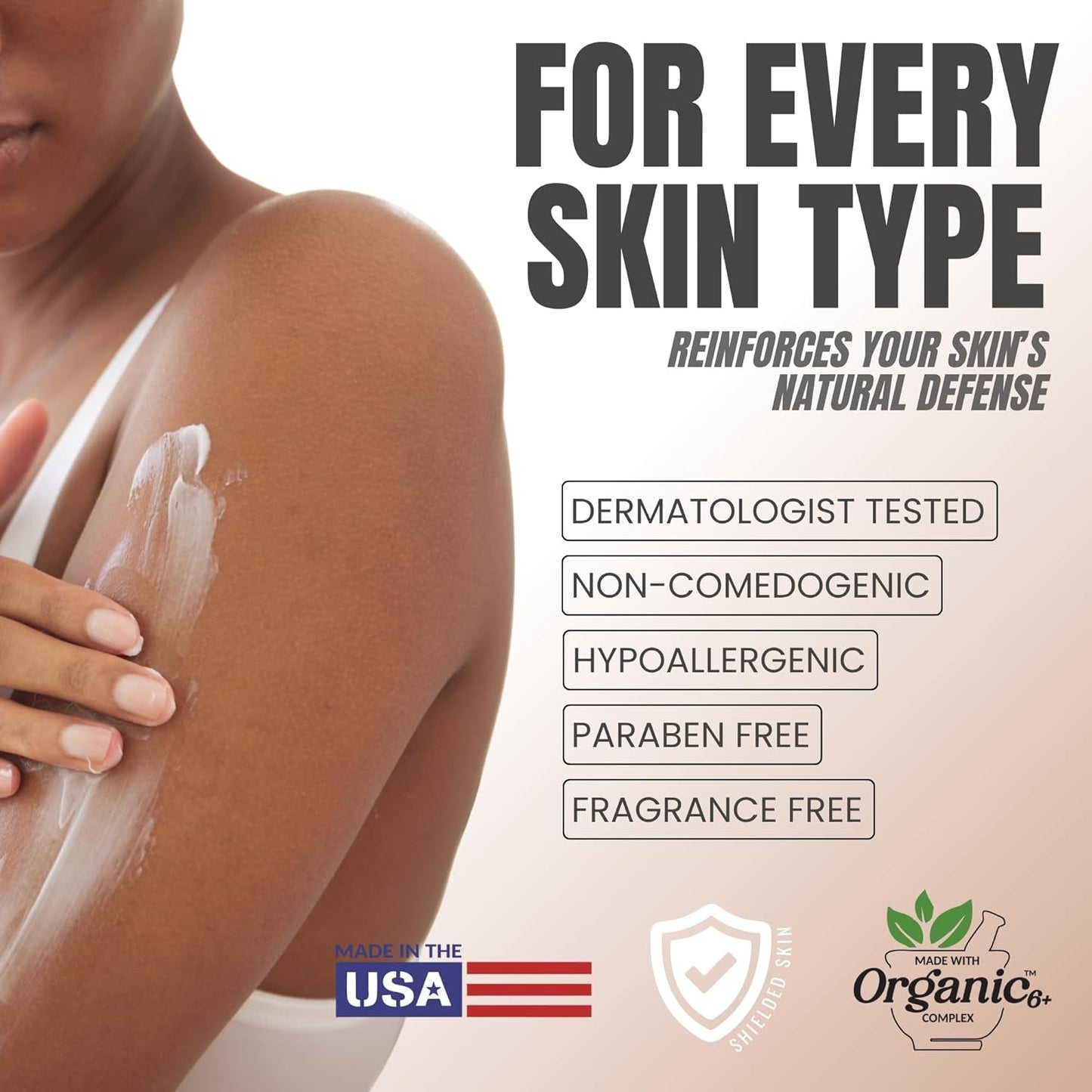 Vitamin C Body Lotion with Ceramides & Stem Cells, Anti-Aging Moisturizer Cream for Noticeably Youthful, Even Skin Tone, Lightweight, Fragrance-Free, 16.9 oz, 2-Pack-FemmiqueWomen