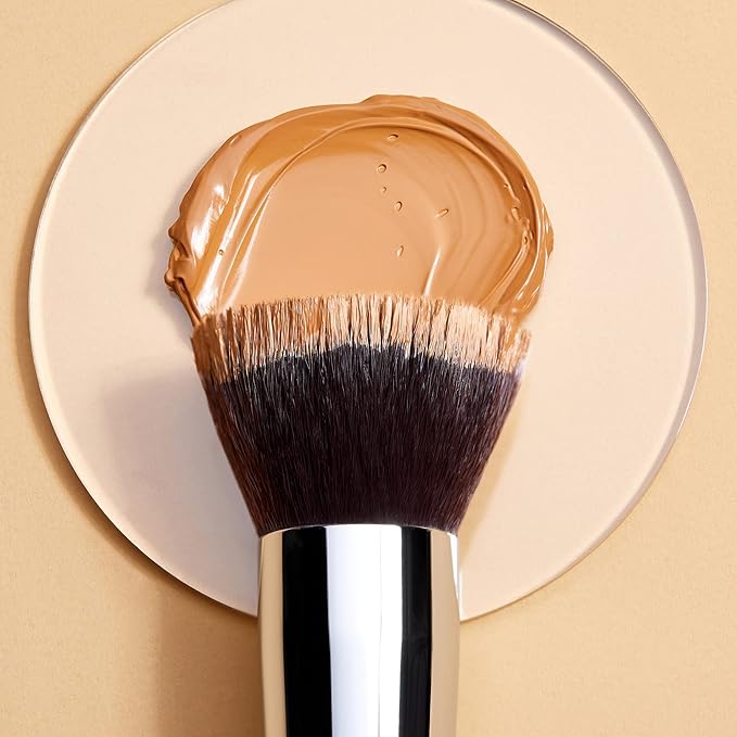 Jessup Makeup Brushes Set Professional 27 pcs Brush Makeup Premium Synthetic Foundation Contour Powder Blush Highlighter Eyeshadow Concealer Brow Face Make Up Brushes Tools Black/Silver T133-FemmiqueWomen