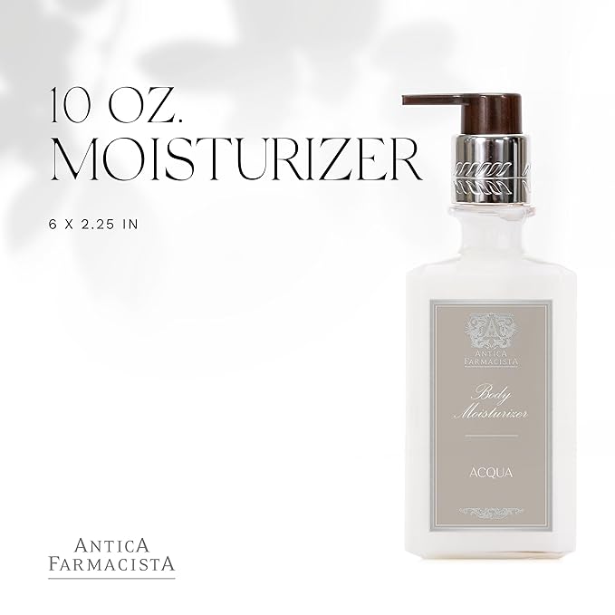 Antica Farmacista Body Moisturizer - Moisturizing Scented Lotion - Premium Body Moisturizer - Luxury Gift for Women & Men - Hand & Skin Hydration - Acqua Body, 10 Fl Oz-FemmiqueWomen