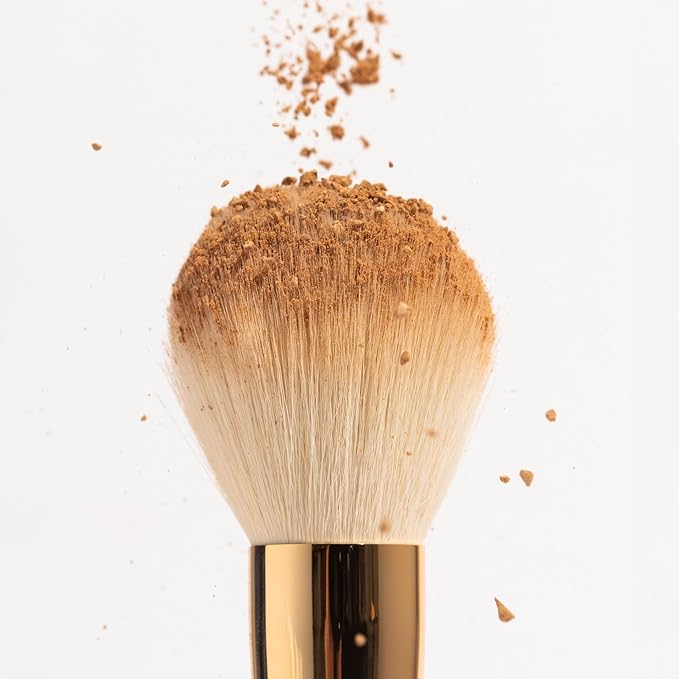 Ogee Powder Brush - Professional Quality Makeup Brush - Ultra-Soft Powder Setting Brush with Vegan Fibers for Flawless Application-FemmiqueWomen
