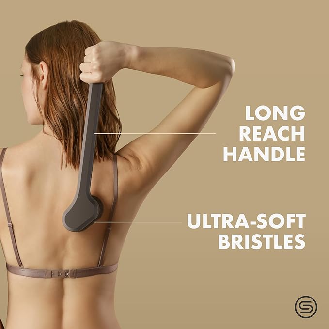 SONN Self Tanner Brushes - Body and Face Kabuki Brush Applicator for Fake Tan, Lotion, Makeup, and Sunscreen, Back Brush Applicator for Sunless Tanner and cream (Combo Pack)-FemmiqueWomen