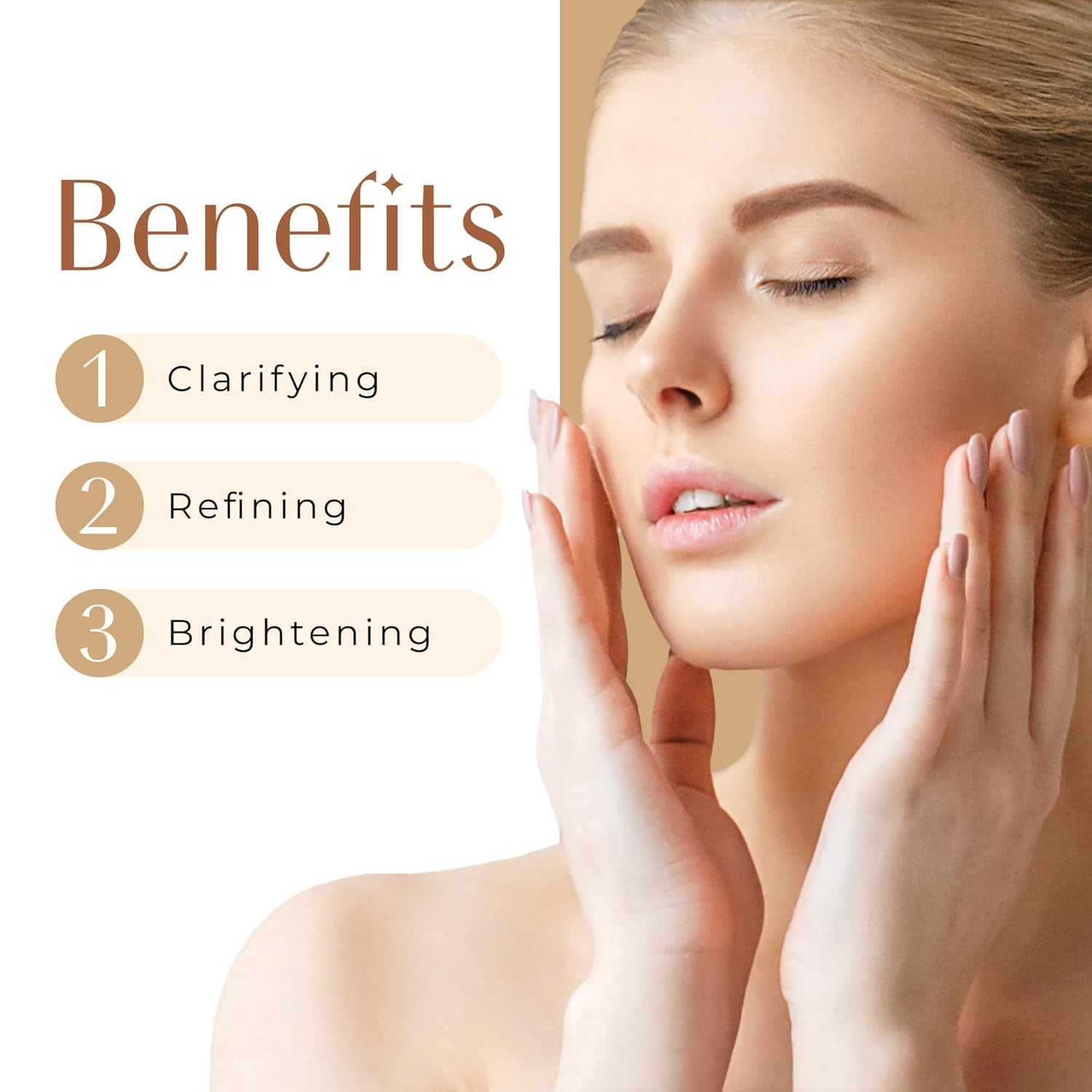 Satin and Silk Exfoliating Cleanser 1.76 oz, Hydrating Facial Cleanser for Women and MenFacial Skin Care Product with Bamboo Beads, Exfoliating Face Wash for Women and Men-FemmiqueWomen